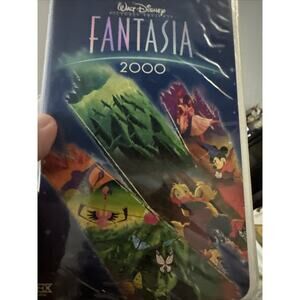 Walt Disney’s Fantasia 2000, VHS 20859 CLAMSHELL THX With Original booklet.